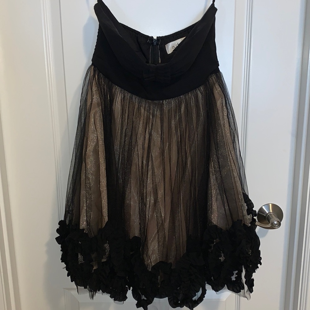 never worn black mini dress.